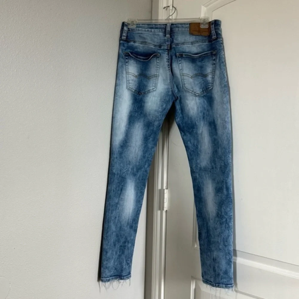 American Eagle Outfitters Mens Slim Skinny Jeans Blue Stretch Pocket 29 x 30 - Picture 5 of 6